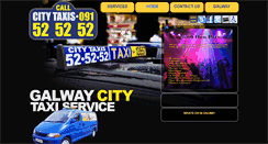 Desktop Screenshot of citytaxisgalway.com